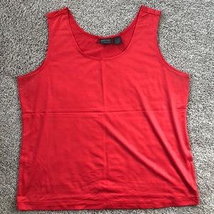 Chico’s Orange/Red Tank Top